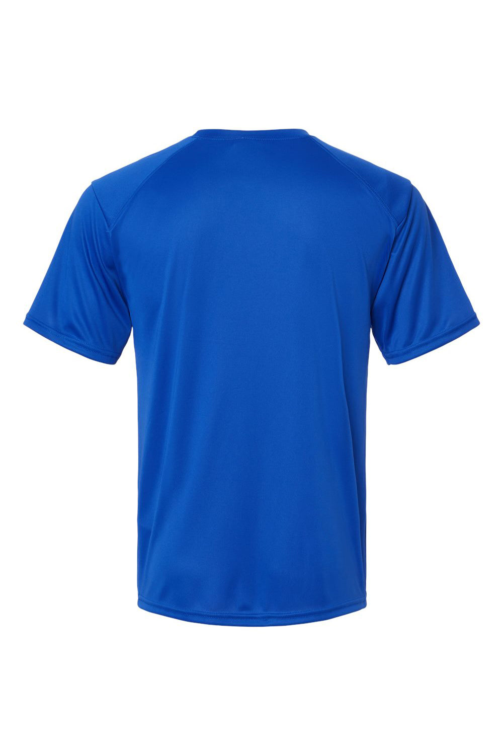 Paragon 200 Mens Islander Performance Short Sleeve Crewneck T-Shirt Royal Blue Flat Back
