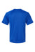 Paragon 200 Mens Islander Performance Moisture Wicking Short Sleeve Crewneck T-Shirt Royal Blue Flat Back
