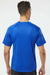Paragon 200 Mens Islander Performance Moisture Wicking Short Sleeve Crewneck T-Shirt Royal Blue Model Back