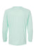 Paragon 210 Mens Islander Performance Moisture Wicking Long Sleeve Crewneck T-Shirt Mint Green Flat Back