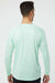 Paragon 210 Mens Islander Performance Moisture Wicking Long Sleeve Crewneck T-Shirt Mint Green Model Back