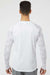 Paragon 216 Mens Cayman Performance Moisture Wicking Camo Colorblock Long Sleeve Crewneck T-Shirt White Model Back