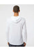 Paragon 220 Mens Bahama Performance Long Sleeve Hooded T-Shirt Hoodie White Model Back