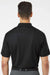 Paragon 500 Mens Sebring Performance Moisture Wicking Short Sleeve Polo Shirt Black Model Back
