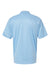 Paragon 500 Mens Sebring Performance Moisture Wicking Short Sleeve Polo Shirt Blue Mist Flat Back