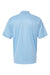 Paragon 500 Mens Sebring Performance Short Sleeve Polo Shirt Blue Mist Flat Back