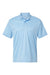 Paragon 500 Mens Sebring Performance Short Sleeve Polo Shirt Blue Mist Flat Front