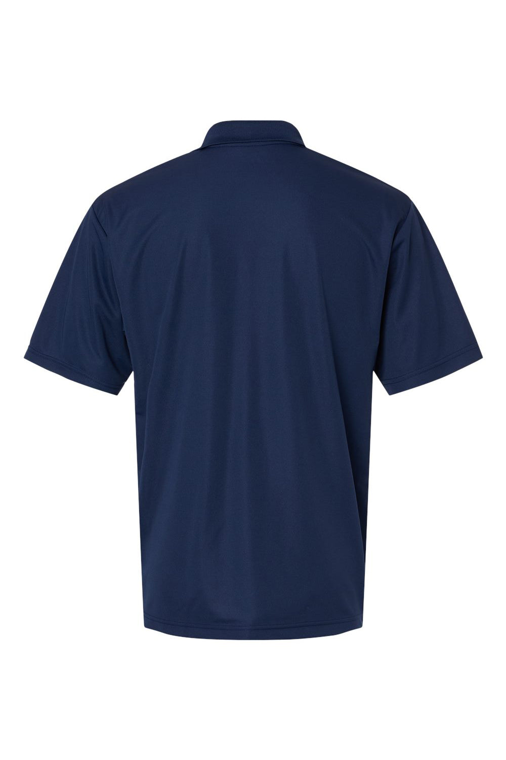 Paragon 500 Mens Sebring Performance Short Sleeve Polo Shirt Deep Navy Blue Flat Back