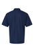 Paragon 500 Mens Sebring Performance Short Sleeve Polo Shirt Deep Navy Blue Flat Back
