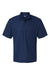 Paragon 500 Mens Sebring Performance Moisture Wicking Short Sleeve Polo Shirt Deep Navy Blue Flat Front