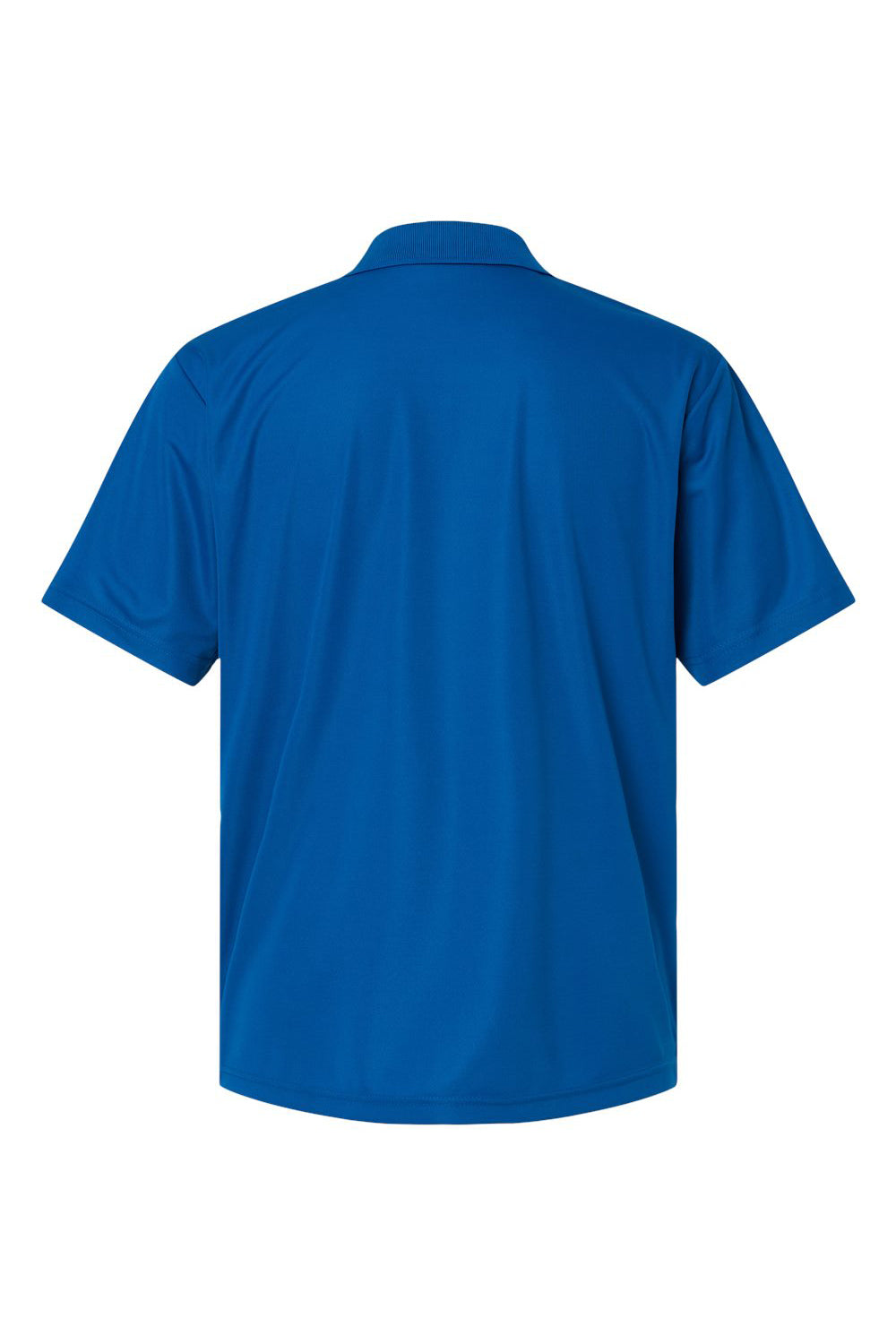 Paragon 500 Mens Sebring Performance Moisture Wicking Short Sleeve Polo Shirt Deep Royal Blue Flat Back