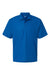 Paragon 500 Mens Sebring Performance Short Sleeve Polo Shirt Deep Royal Blue Flat Front