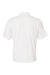 Paragon 500 Mens Sebring Performance Moisture Wicking Short Sleeve Polo Shirt White Flat Back