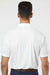 Paragon 500 Mens Sebring Performance Moisture Wicking Short Sleeve Polo Shirt White Model Back