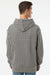 Independent Trading Company IND4000 Mens Hooded Sweatshirt Hoodie w/ Pouch Pocket Houndstooth Model Back