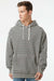 Independent Trading Company IND4000 Mens Hooded Sweatshirt Hoodie w/ Pouch Pocket Houndstooth Model Front