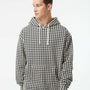 Independent Trading Co. Mens Hooded Sweatshirt Hoodie - Houndstooth - NEW