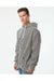 Independent Trading Co. IND4000 Mens Hooded Sweatshirt Hoodie Houndstooth Model Side