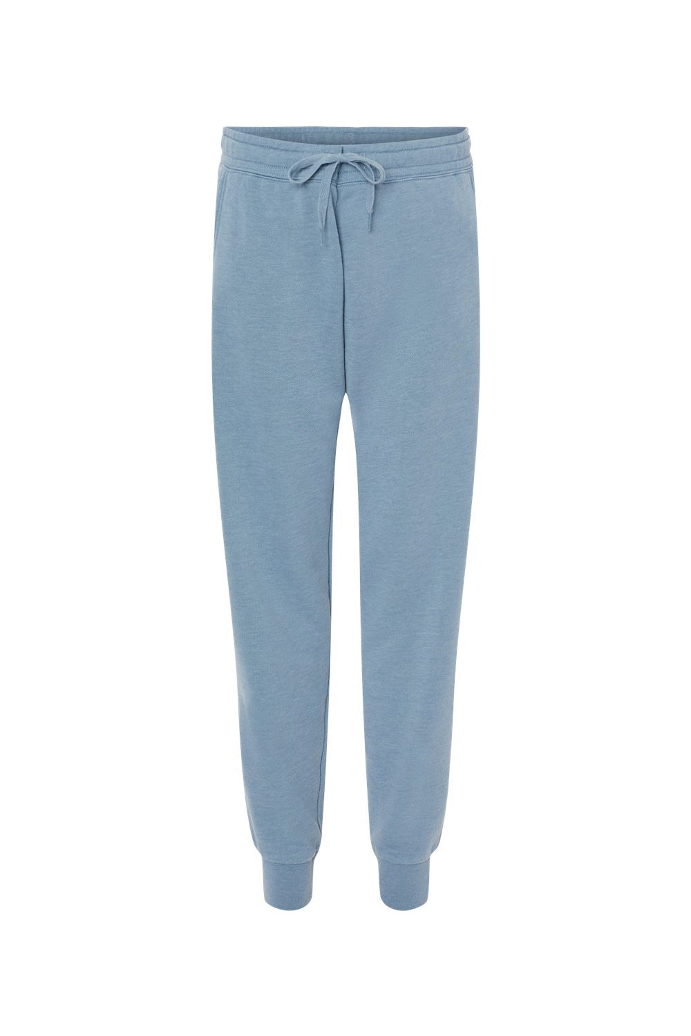 Independent Trading Company PRM20PNT Womens California Wave Wash Sweatpants w/ Pockets Misty Blue Flat Front
