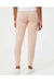 Independent Trading Co. PRM20PNT Womens California Wave Wash Sweatpants w/ Pockets Blush Model Back