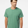 SoftShirts Mens Organic Short Sleeve Crewneck T-Shirt - Pine Green - NEW