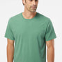 SoftShirts Mens Organic Short Sleeve Crewneck T-Shirt - Pine Green - Closeout