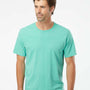 SoftShirts Mens Organic Short Sleeve Crewneck T-Shirt - Seafoam Green - NEW