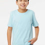 SoftShirts Youth Organic Short Sleeve Crewneck T-Shirt - Chambray Blue