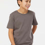 SoftShirts Youth Organic Short Sleeve Crewneck T-Shirt - Graphite Grey