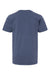 SoftShirts 402 Youth Organic Short Sleeve Crewneck T-Shirt Navy Blue Flat Back