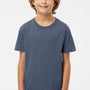 SoftShirts Youth Organic Short Sleeve Crewneck T-Shirt - Navy Blue - Closeout