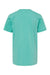 SoftShirts 402 Youth Organic Short Sleeve Crewneck T-Shirt Seafoam Green Flat Back