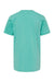 SoftShirts 402 Youth Organic Short Sleeve Crewneck T-Shirt Seaform Green Flat Back