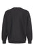 Independent Trading Company IND5000C Mens Legend Crewneck Sweatshirt Heather Charcoal Grey Flat Back