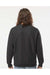Independent Trading Co. IND5000C Mens Legend Crewneck Sweatshirt Heather Charcoal Grey Model Back