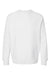 Independent Trading Company IND5000C Mens Legend Crewneck Sweatshirt White Flat Front