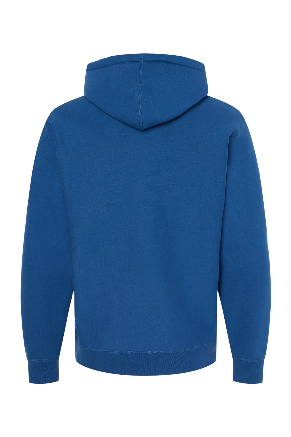 Independent Trading Co. IND5000P Mens Legend Hooded Sweatshirt Hoodie Royal Blue Flat Back