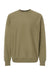 Independent Trading Company IND5000C Mens Legend Crewneck Sweatshirt Olive Green Flat Front
