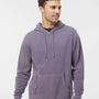 Independent Trading Co. Mens Pigment Dyed Hooded Sweatshirt Hoodie - Plum Purple - NEW