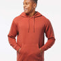 Independent Trading Co. Mens Pigment Dyed Hooded Sweatshirt Hoodie - Amber - NEW