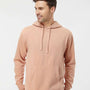 Independent Trading Co. Mens Pigment Dyed Hooded Sweatshirt Hoodie - Dusty Pink - NEW