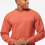 Independent Trading Company Mens Pigment Dyed Crewneck Sweatshirt - Amber