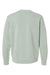 Independent Trading Co. PRM3500 Mens Pigment Dyed Crewneck Sweatshirt Sage Green Flat Back