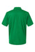 Paragon 100 Mens Saratoga Performance Mini Mesh Short Sleeve Polo Shirt Kelly Green Flat Back
