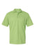 Paragon 100 Mens Saratoga Performance Moisture Wicking Mini Mesh Short Sleeve Polo Shirt Kiwi Green Flat Front