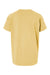 SoftShirts 402 Youth Organic Short Sleeve Crewneck T-Shirt Wheat Yellow Flat Back