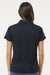 Paragon 104 Womens Saratoga Performance Moisture Wicking Mini Mesh Short Sleeve Polo Shirt Black Model Back