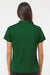 Paragon 104 Womens Saratoga Performance Moisture Wicking Mini Mesh Short Sleeve Polo Shirt Hunter Green Model Back