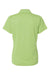 Paragon 104 Womens Saratoga Performance Mini Mesh Short Sleeve Polo Shirt Kiwi Green Flat Back