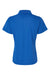 Paragon 104 Womens Saratoga Performance Mini Mesh Short Sleeve Polo Shirt Royal Blue Flat Back